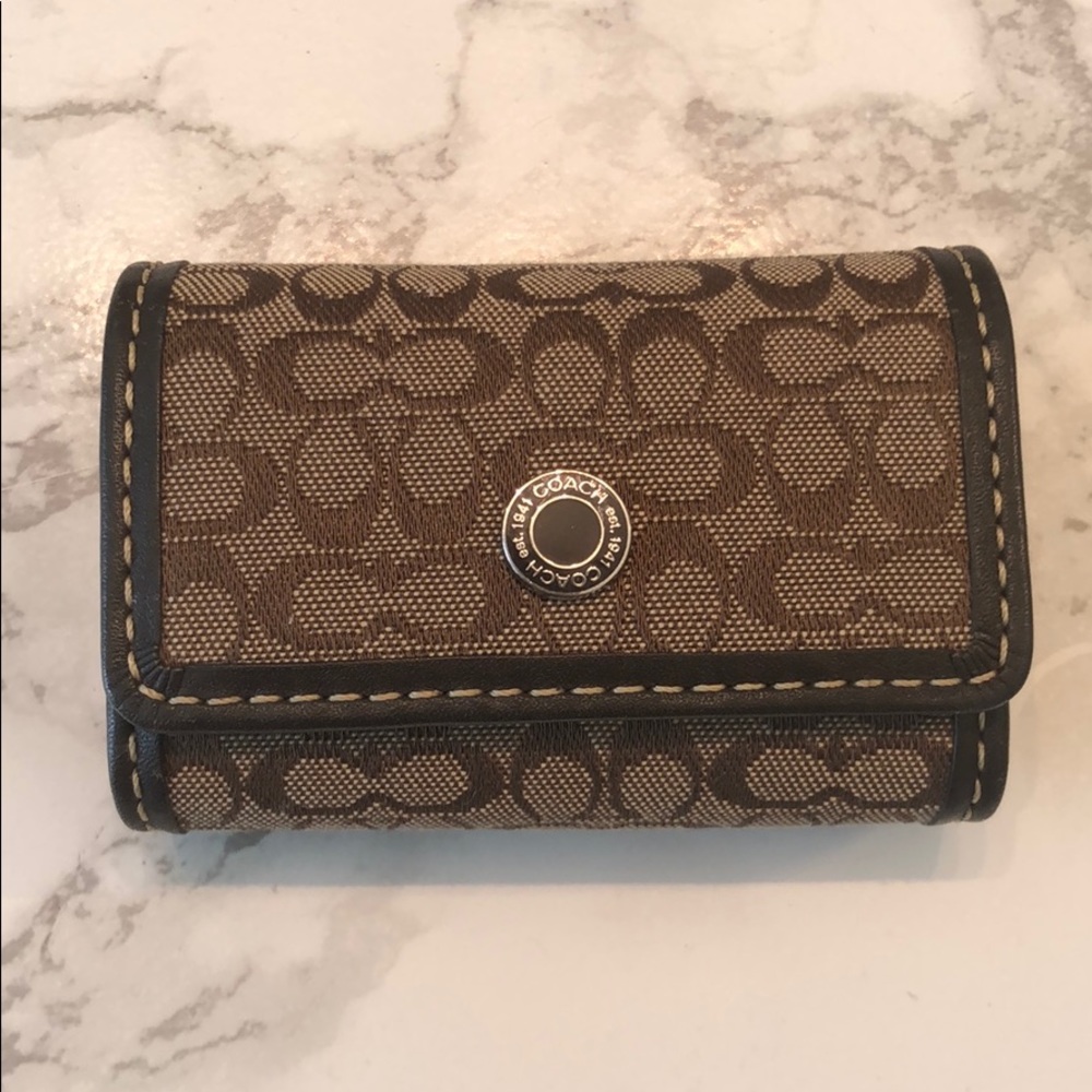 Authentic COACH contact lens case